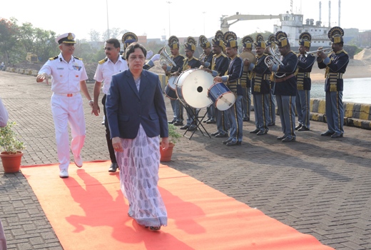 ICGS &lsquo;Shoor&rsquo; gets a grand welcome  1